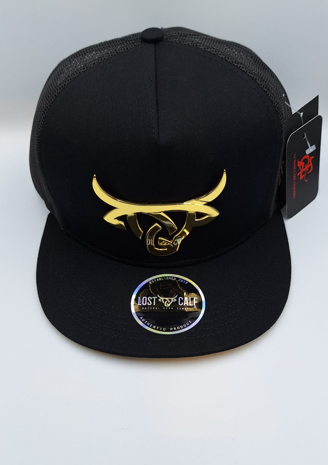 Gorra LOST CALF ( EDICION ESPECIAL)BULL ORO METAL