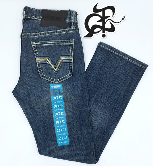 Pant. ROCKANDROLL(BM1RD04261)revolver straight