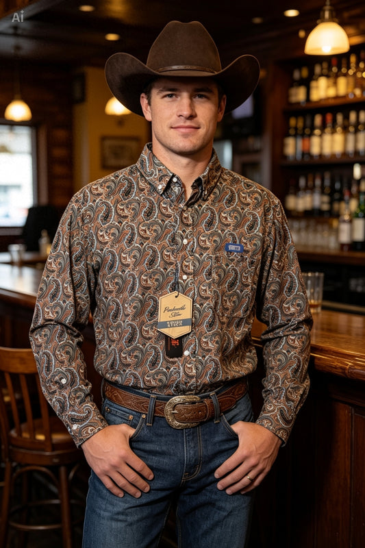 Camisa esp cafe