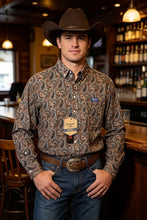 Cargar imagen en el visor de la galería, Camisa esp cafe