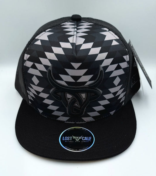 Gorra (LOST CALF) retro neg,gris