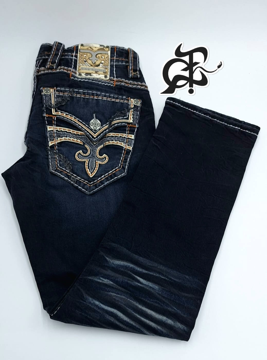 Pantalon THEODORO STRAINGHT rock revival