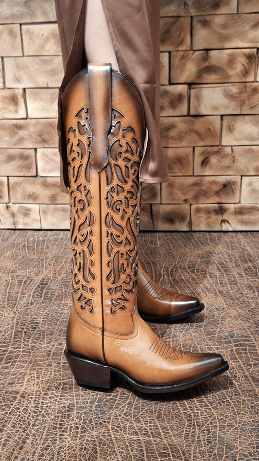 Bota mujer ximena miel