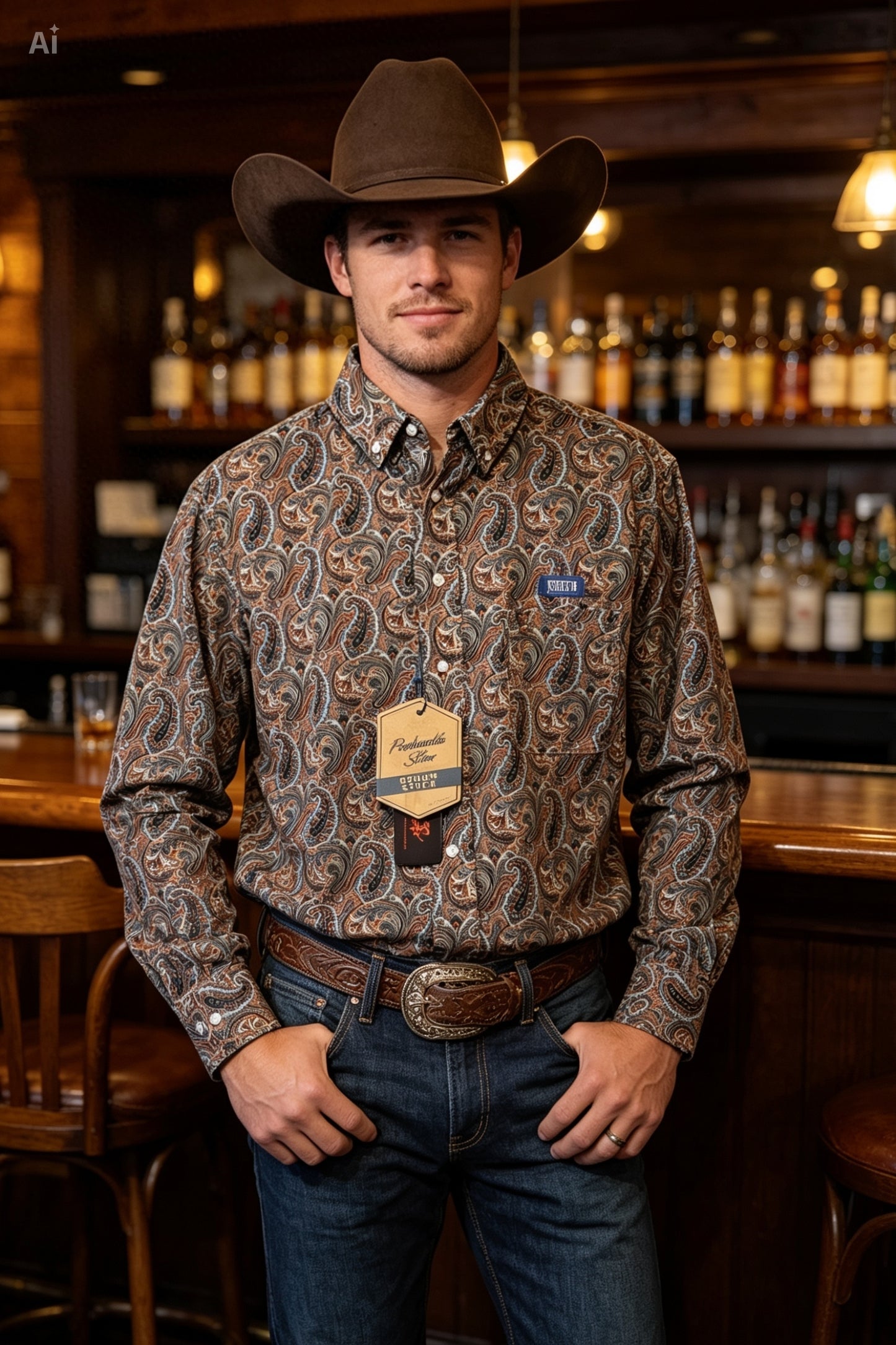 Camisa esp cafe