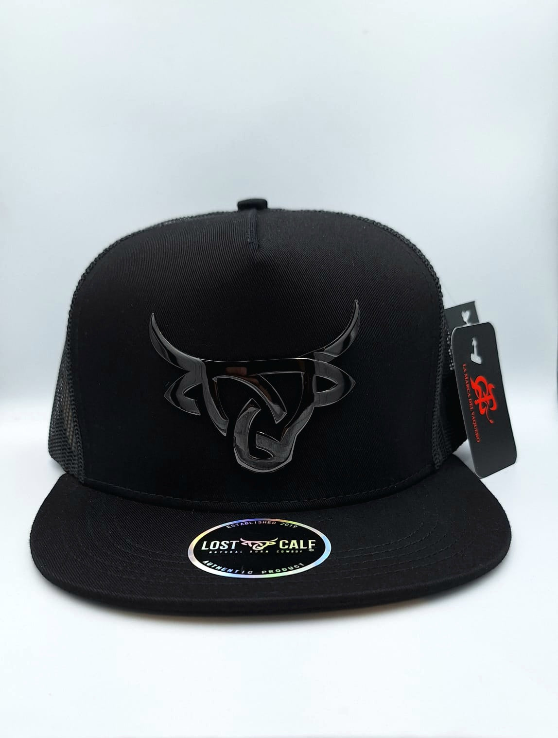 Gorra LOST CALF (EDICION ESPECIAL BULL) negro