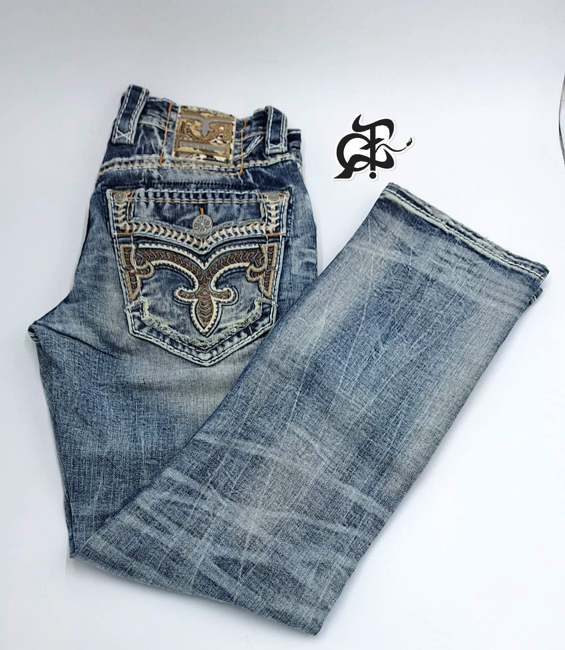 Pantalon JAYDY STRAIGHT rock revival
