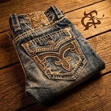 Cargar imagen en el visor de la galería, Pantalon JAYDY STRAIGHT rock revival