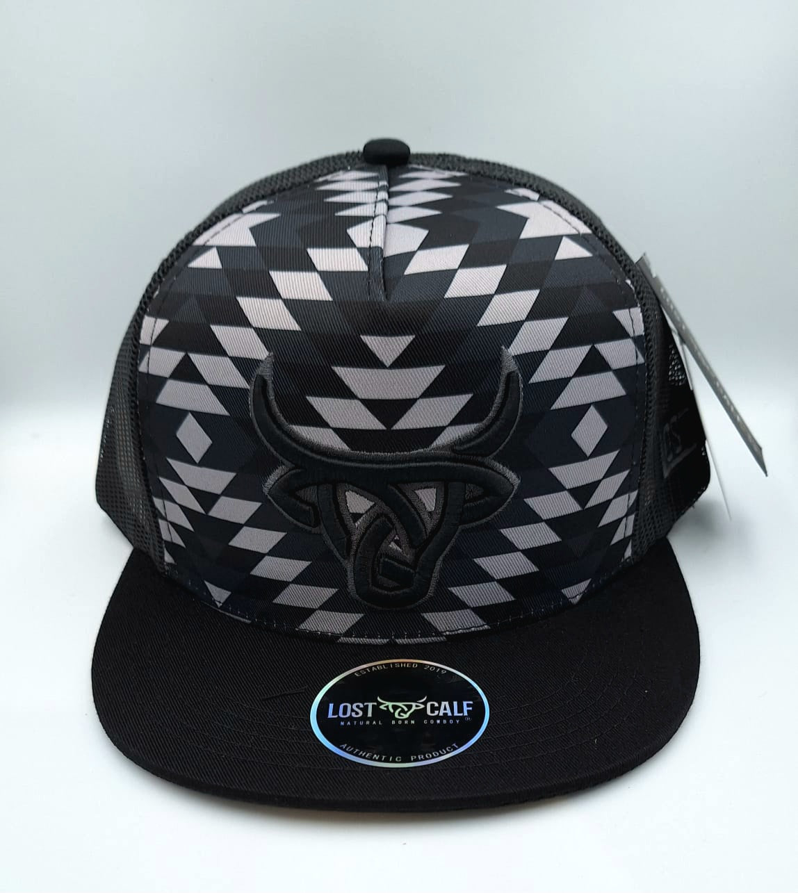 Gorra (LOST CALF) retro neg,gris