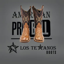 Cargar imagen en el visor de la galería, Bota vaquera hombre Avestruz [PRO881)