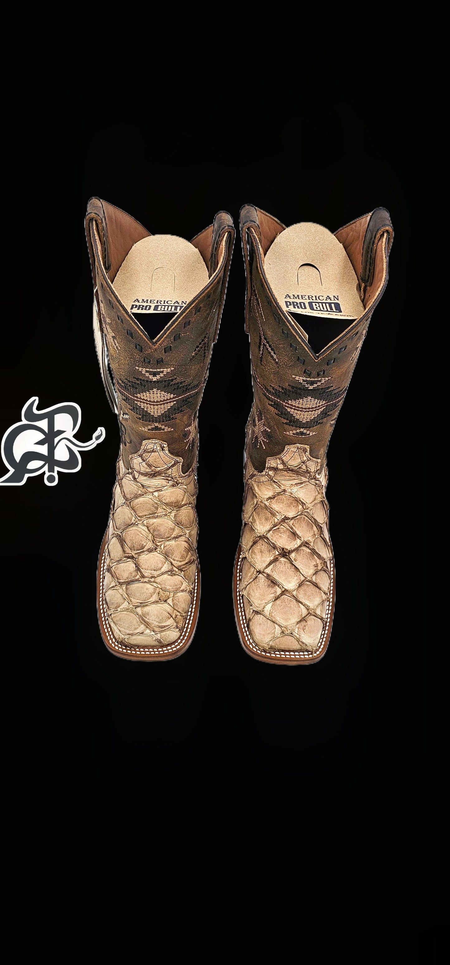 Bota pescado pirarucu antiq matt( PRO5252)