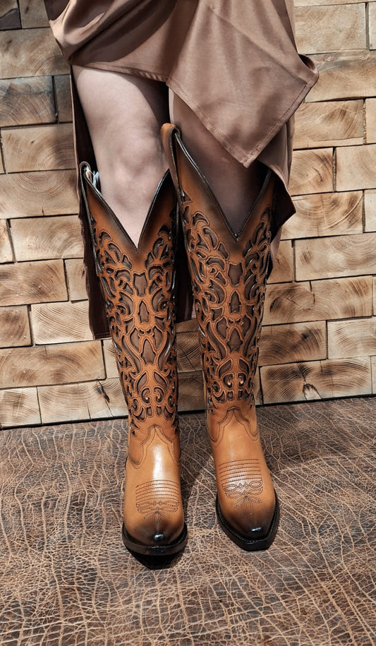 Bota mujer ximena miel