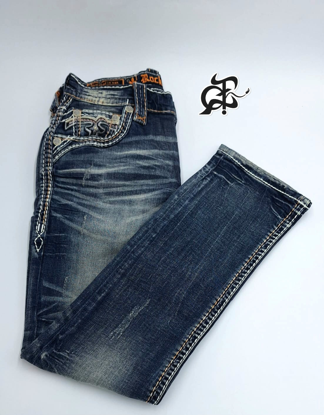 Pantalon WILDER STRAIGHT rock revival