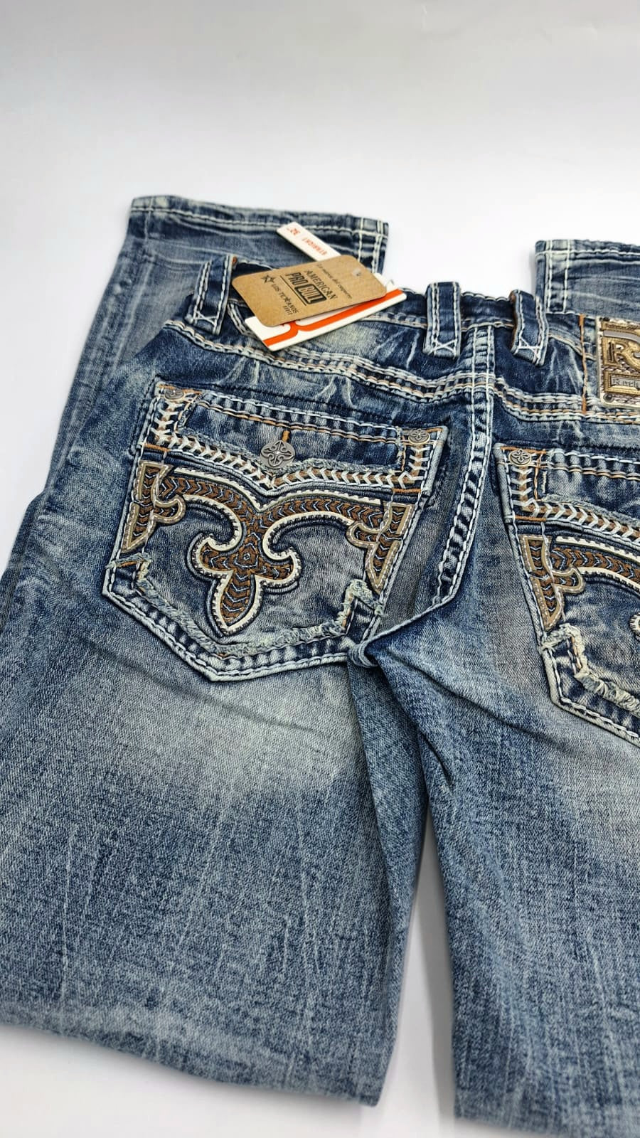 Pantalon JAYDY STRAIGHT rock revival