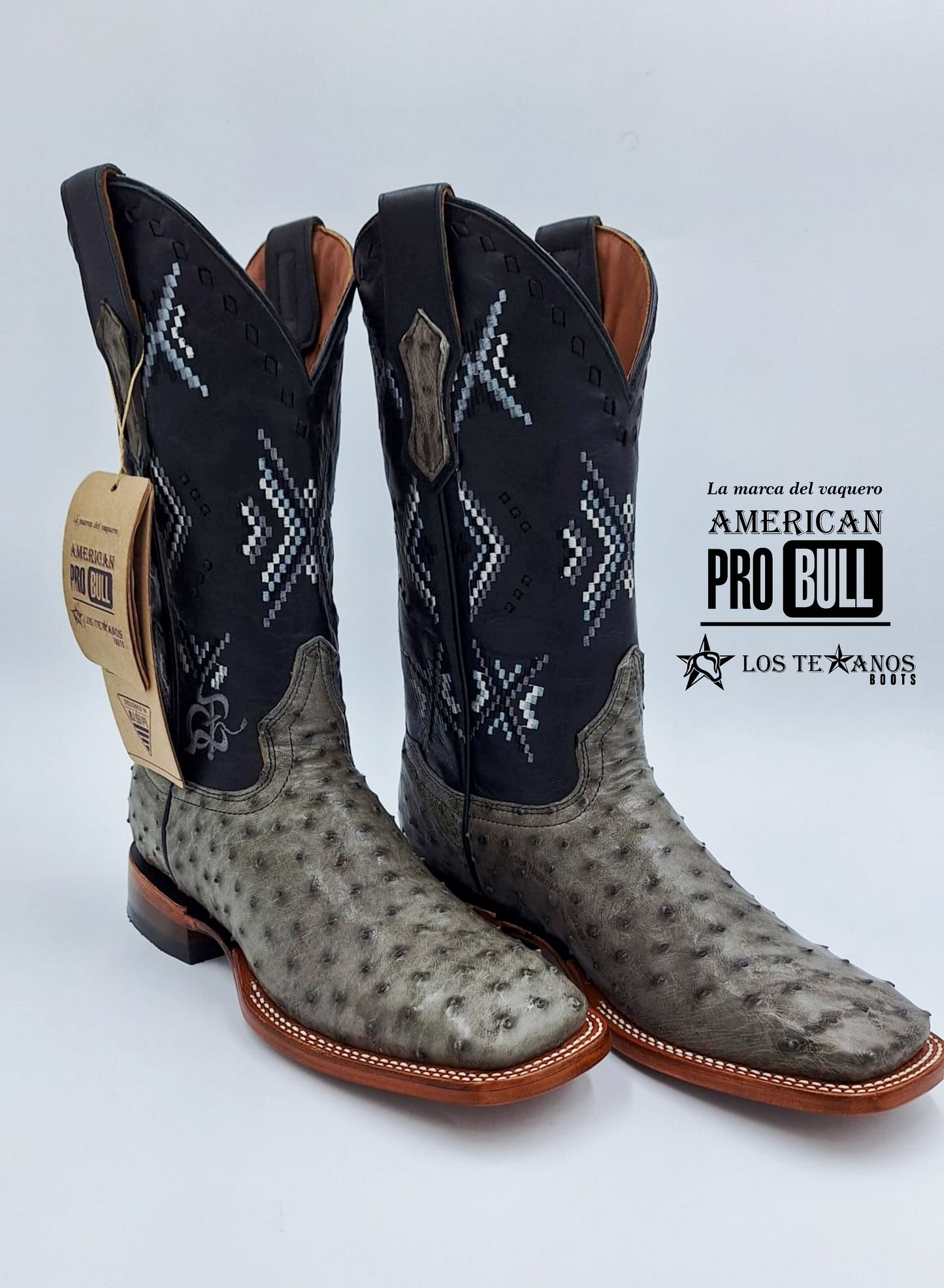 Bota Aveztruz gris (pro5912)