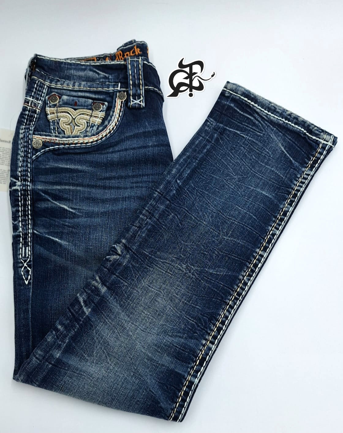 Pantalon KAYDAN STRAIGHT rock revival