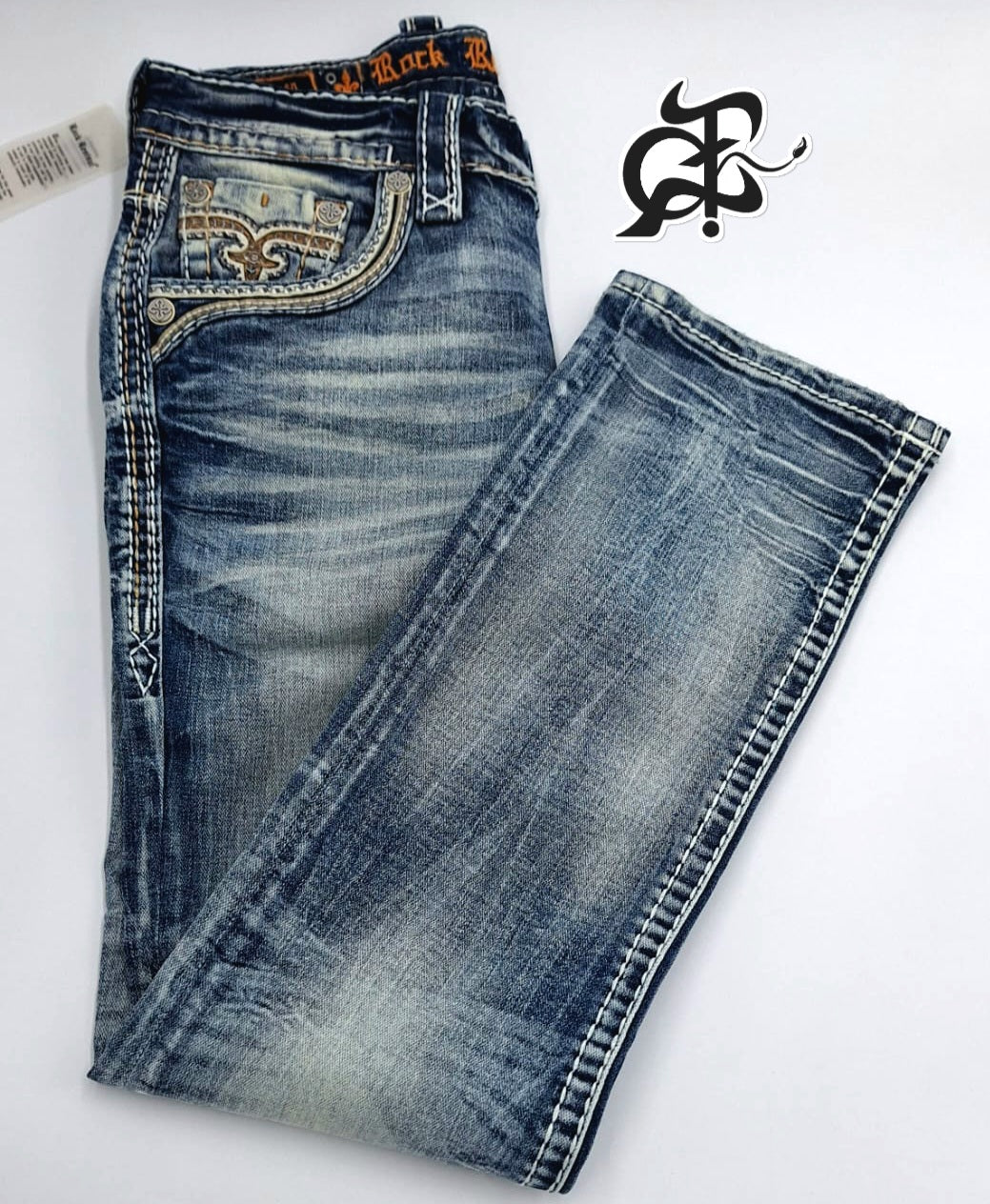 Pantalon JAYDY STRAIGHT rock revival