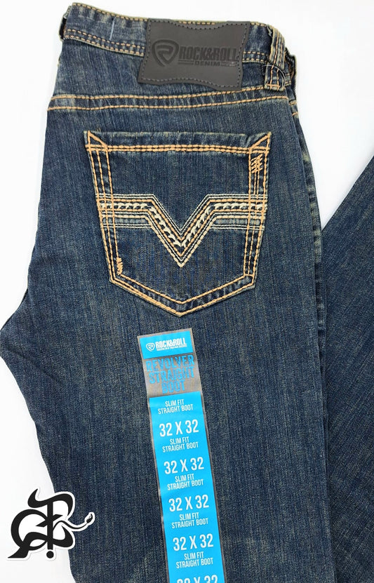 Pant.ROCKANDROLL(BM1RD04824)straight boots