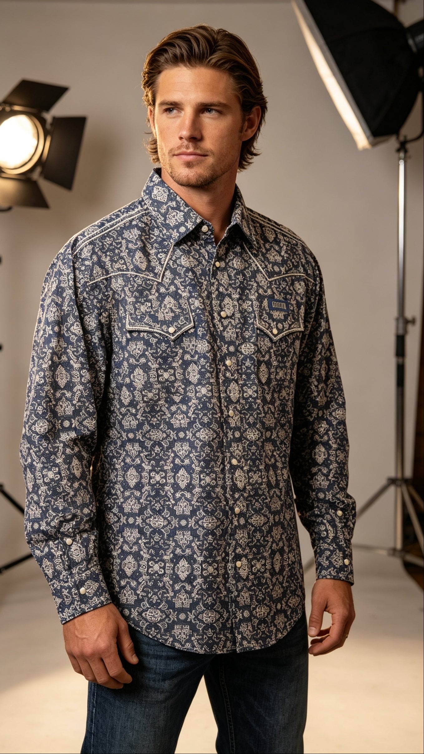 Camisa hombre rockandroll (1526)