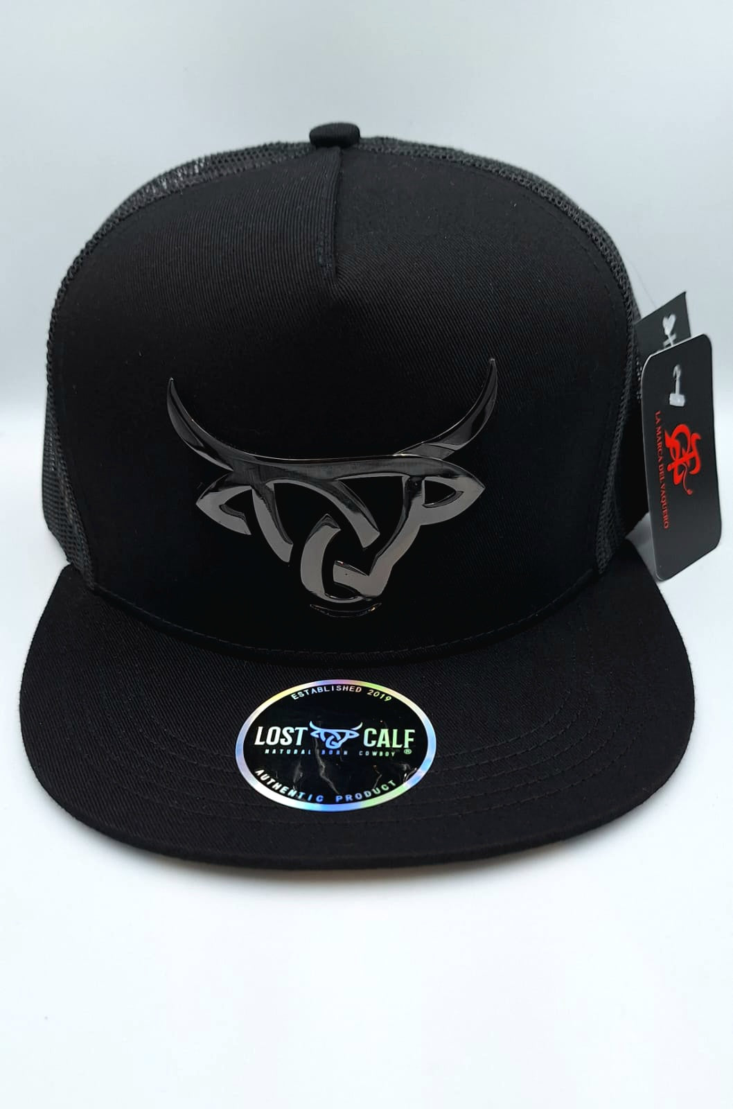 Gorra LOST CALF (EDICION ESPECIAL BULL) negro