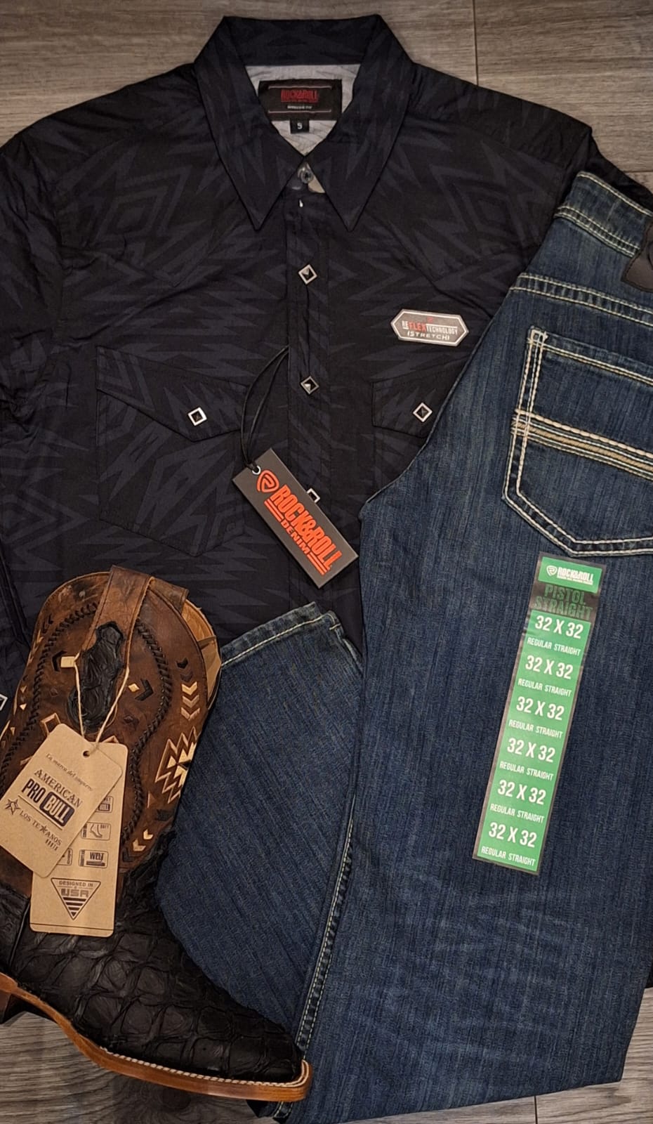 Outfit hombre negro