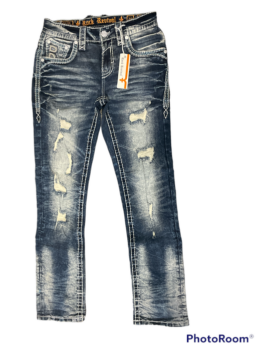 Pantalón rock revival BAXTER 1 (alt strainght)