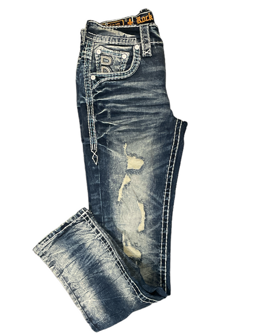 Pantalón rock revival BAXTER 1 (alt strainght)