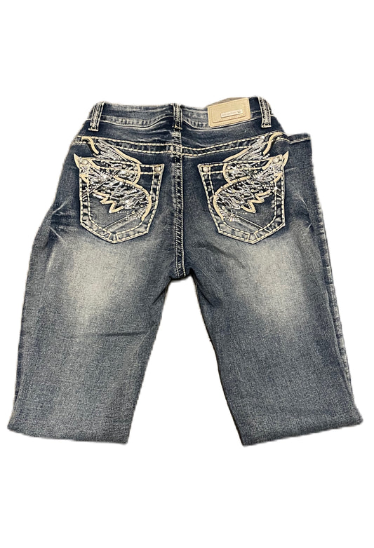 Pantalón vaquero para dama American pro bull angel