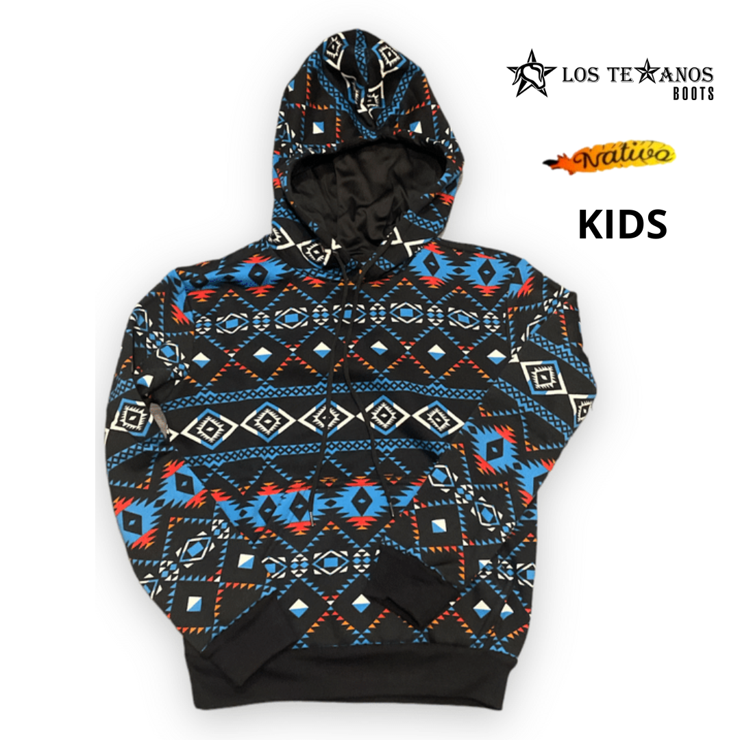 Sudadera de hombre marca Nativo azul