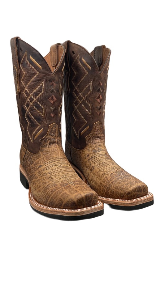 Botas vaqueras de piel top de sapo