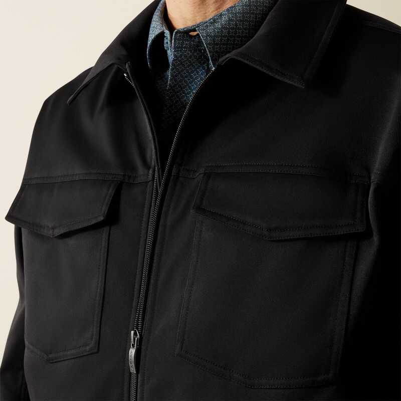 chamarra ARIAT lona hombre