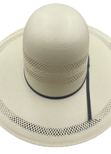Cargar imagen en el visor de la galería, Sombrero open crown papel de arroz doble ronda
