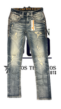 Cargar imagen en el visor de la galería, Pantalón rock revival HADRIEL(alternativio)
