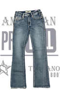 Cargar imagen en el visor de la galería, Pantalón de mujer rock and roll denim Anna
