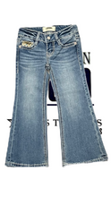 Cargar imagen en el visor de la galería, Pantalón Rock and roll denim para niña
