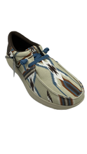 Cargar imagen en el visor de la galería, Zapato Ariat chimayo caballero con diseño azteca en colores claro
