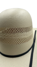 Cargar imagen en el visor de la galería, Sombrero open crown papel de arroz doble ronda

