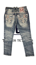 Cargar imagen en el visor de la galería, Pantalón rock revival TYRONE (straight)
