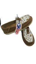 Cargar imagen en el visor de la galería, Zapato ariat para dama estampado de flor
