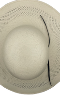 Cargar imagen en el visor de la galería, Sombrero open crown papel de arroz Trébol
