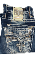 Cargar imagen en el visor de la galería, Pantalón rock revival Marius corte recto de bota
