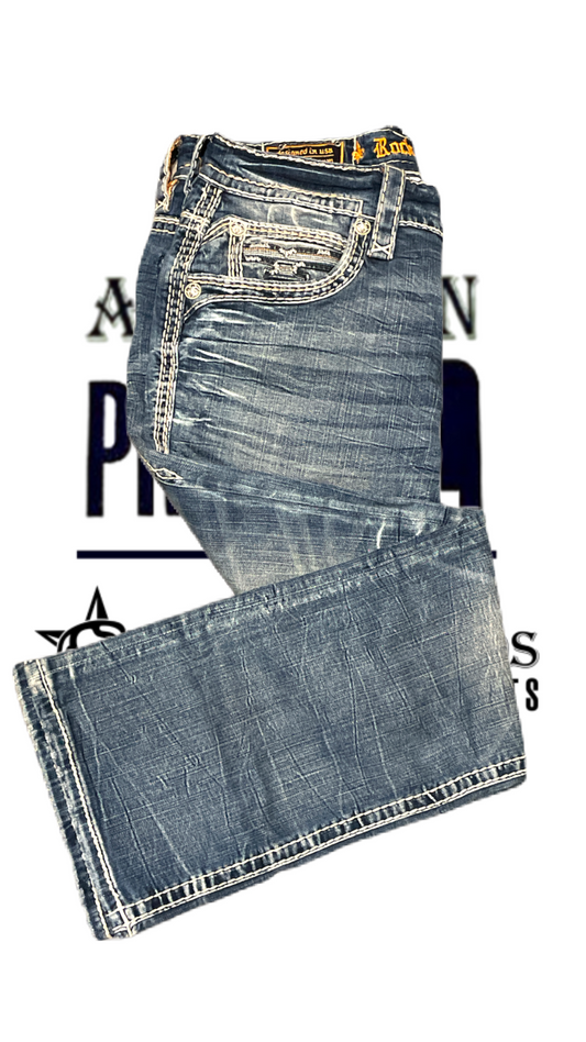 Pantalón rock revival BRAYEN (straight)