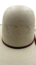 Cargar imagen en el visor de la galería, Sombrero open crown papel de arroz Ronda Diagonal
