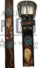 Cargar imagen en el visor de la galería, Cinturon cincelado American pro bull
