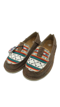 Cargar imagen en el visor de la galería, Zapato ariat para dama estampado de flecha azteca
