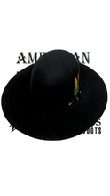 Cargar imagen en el visor de la galería, Texana Fina American pro bull (Americana) negro lana de conejo
