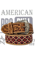 Cargar imagen en el visor de la galería, Cinturon de chaquira American pro bull
