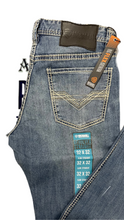 Cargar imagen en el visor de la galería, Pantalón Rock and roll denim etiqueta azul azul revolver straight
