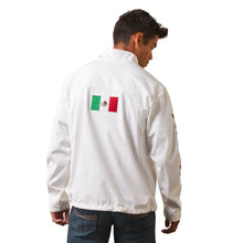 Cargar imagen en el visor de la galería, Chamarra Ariat caballero New Team Softshell México Blanco
