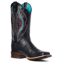 Cargar imagen en el visor de la galería, Bota Vaquera para dama PrimeTime True Black Ariat
