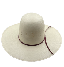 Cargar imagen en el visor de la galería, Sombrero open crown papel de arroz Ronda Diagonal

